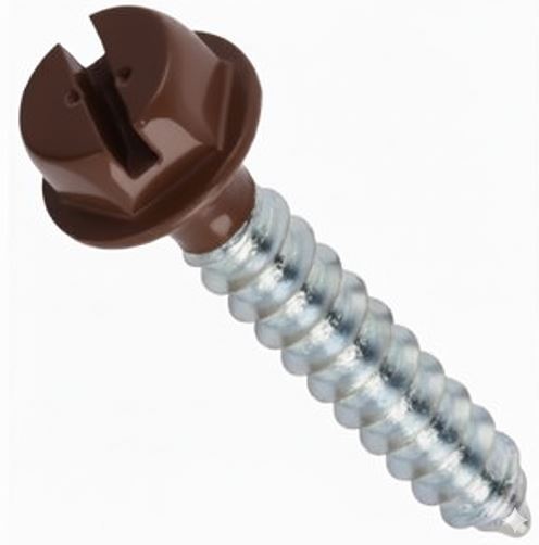 10A250SLX0Z/ALBRN 10A X 2 1/2 SLOT HWH SMS PT.ALUMA BRN  ZINC